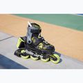 Rolki dziecięce Rollerblade Microblade SL Jr black/lime 8