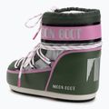 Śniegowce damskie Moon Boot Icon Low Space Racing forest green/silver/pink 3