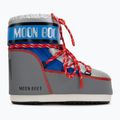 Śniegowce damskie Moon Boot Icon Low Space Racing silver/blue/red 2