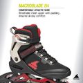 Rolki męskie Rollerblade Macroblade 84 black/sand/red 7