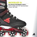 Rolki męskie Rollerblade Macroblade 84 black/sand/red 8