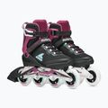 Rolki damskie Rollerblade Macroblade 84 W black/burgundy/ocean green 4