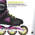 Rolki damskie Rollerblade Macroblade 80 W black/dark fuchsia 8
