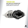 Rolki Rollerblade Twister 90R white smoke/black 10