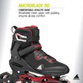 Rolki męskie Rollerblade Macroblade 90 black/red 7