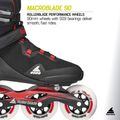 Rolki męskie Rollerblade Macroblade 90 black/red 8