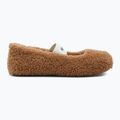 Baleriny damskie Moon Boot Shearling Ballerina cognac