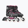 Rolki damskie Rollerblade Macroblade 90 W black/burgundy/ocean green 4