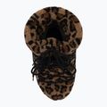 Śniegowce damskie Moon Boot Icon Low Fleece Leopard cognac/cocoa 5