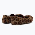 Kapcie damskie Moon Boot Fleece Ballerina Leopard cognac/cocoa 2