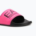 Klapki EA7 Emporio Armani Water Sports Visibility pink fluo/black 7