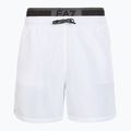 Szorty kąpielowe męskie EA7 Emporio Armani Logo Tape Boxer white