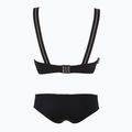 Strój kapielowy dwuczęściowy damski EA7 Emporio Armani Logo Tape Bikini Top black 2