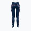 Spodnie damskie Crazy Falls print leila blue 2