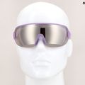 Okulary przeciwsłoneczne POC Aim purple quartz translucent/clarity road silver 6