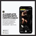 Rower powietrzny Centr Air Bike Perform Series Centr x Hyrox black 9
