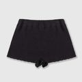 Spodenki damskie Kaotiko Crochet Ibiza black 5