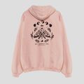 Bluza Kaotiko Washed Moth pale pink 4