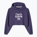 Bluza damska Kaotiko C'est la vie Crew grape 4