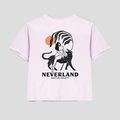 Koszulka damska Kaotiko Washed Neverland malva 4