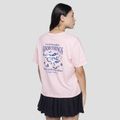 Koszulka damska Kaotiko M/C Washed Good Things pink 2