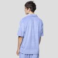 Koszulka polo męska Kaotiko Towel sky blue 2