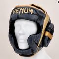 Kask bokserski Venum Elite grey/gold 13
