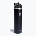 Butelka termiczna Hydro Flask Wide Flex Straw 710 ml black 2