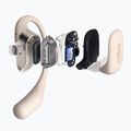 Słuchawki bezprzewodowe Shokz OpenFit beige 9