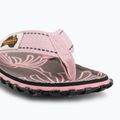 Japonki Gumbies Islander palm leaf pink 7