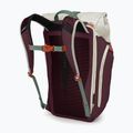 Plecak miejski Osprey Transporter Roll Top 30 l mystery white/moody burgundy 3