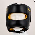 Kask bokserski męski Everlast Elite Lea Headgear czarny 6