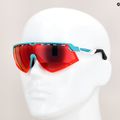 Okulary przeciwsłoneczne Rudy Project Defender emerald white matte/multilaser red 9
