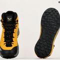 Buty trekkingowe dziecięce Salewa MTN Trainer 2 Mid PTX gold/gold 12