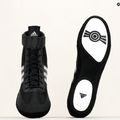 Buty bokserskie męskie adidas Combat Speed.5 black/silver 12
