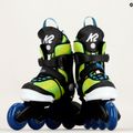 Rolki dziecięce K2 Raider Beam green/blue 15