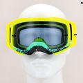 Gogle rowerowe Fox Racing Airspace Horyzon fluo yellow/grey mirror 11
