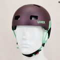 Kask dziecięcy UVEX Kid 3 CC plum/mint 13