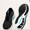 Buty do biegania męskie Mizuno Wave Inspire 19 black/ metallic gray/ bisgreen 12