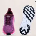 Buty do biegania damskie HOKA Clifton 8 grape wine/beautyberry 16