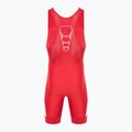 Kombinezon męski Nike Grappler Elite Singlet scarlet/white 2