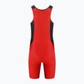 Trykot zapaśniczy męski Nike Weightlifting Singlet scarlet/black 2