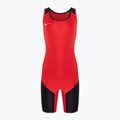 Trykot zapaśniczy damski Nike Weightlifting Singlet scarlet/black