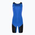 Trykot zapaśniczy damski Nike Weightlifting Singlet royal/black