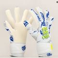 Rękawice bramkarskie dziecięce Reusch Pure Contact Silver white/deep blue 8