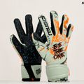 Rękawice bramkarskie dziecięce Reusch Pure Contact Fusion shark green/shocking orange 8