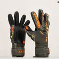 Rękawice bramkarskie dziecięce Reusch Attrakt Gold X desert green/shock orange/black 11