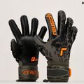 Rękawice bramkarskie dziecięce Reusch Attrakt Freegel Silver desert green/shock orange/black 12