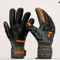Rękawice bramkarskie Reusch Attrakt Freegel Gold Finger Support desert green/shock orange/black 14