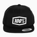 Czapka z daszkiem męska 100% Essential Snapback black 4